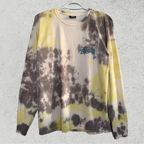 Stussy Other - Tie-Dye Stussy Long Sleeve Shirt - S